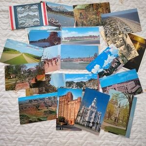 Assorted Vintage Postcards Collection
